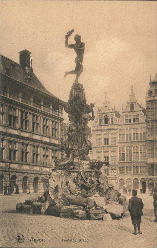 Brabo Fountain, Anvers Belgium