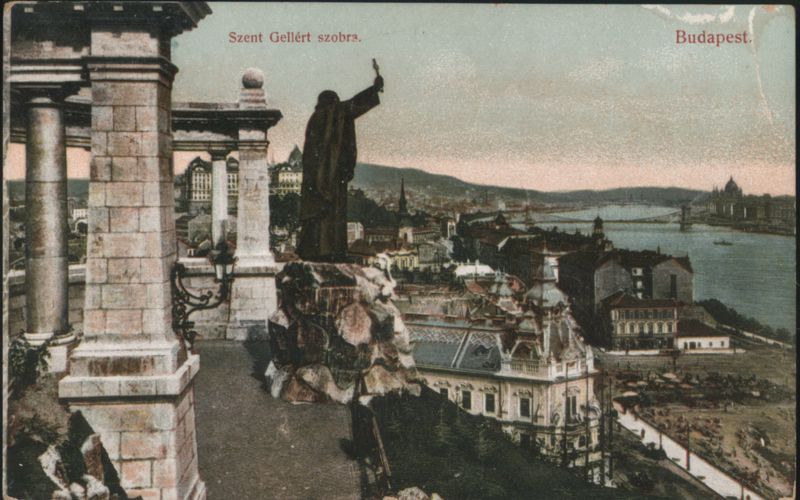 Szent Gellért Statue, Budapest Hungary