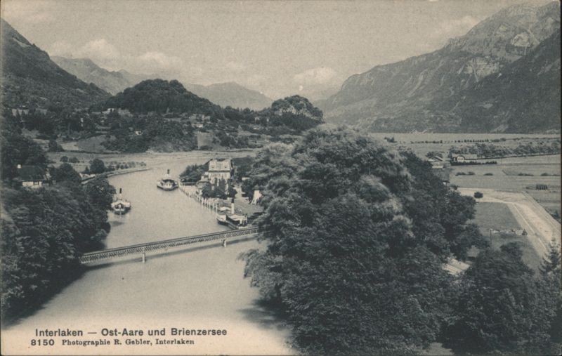 Ost-Aare und Brienzersee, Interlaken Switzerland R. Gebler