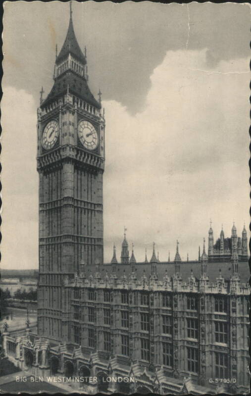Big Ben, Westminster, London Clock Tower United Kingdom