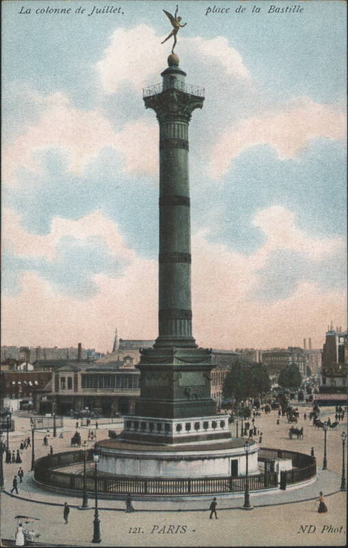 July Column, Place de la Bastille Paris France