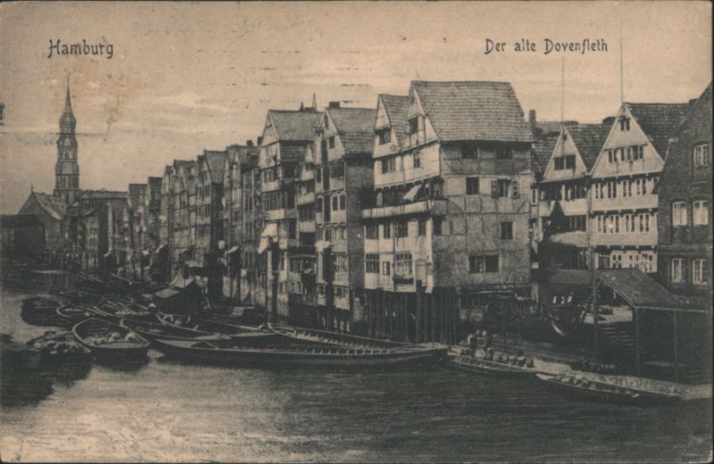 Hamburg, Der alte Dovensfleth Germany