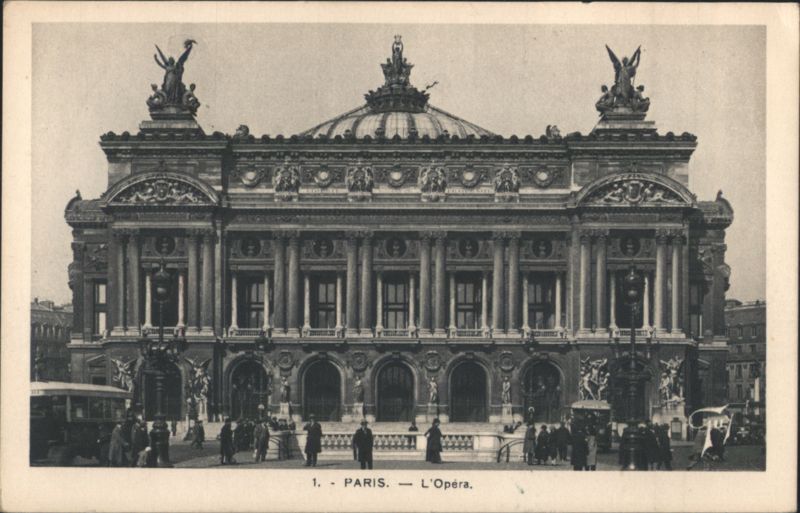 L'Opéra, Paris France