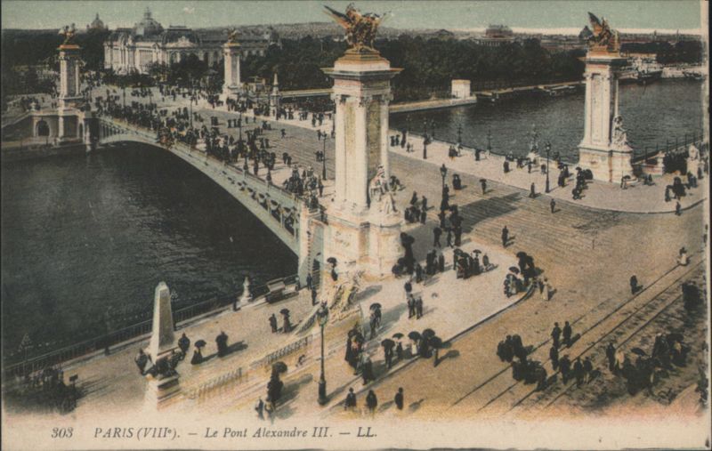 Pont Alexandre III, Paris (VIIIe) France