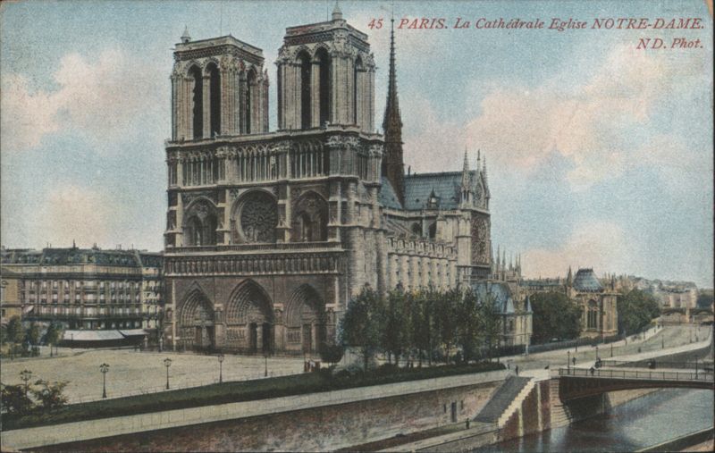 Notre-Dame Cathedral, Paris France