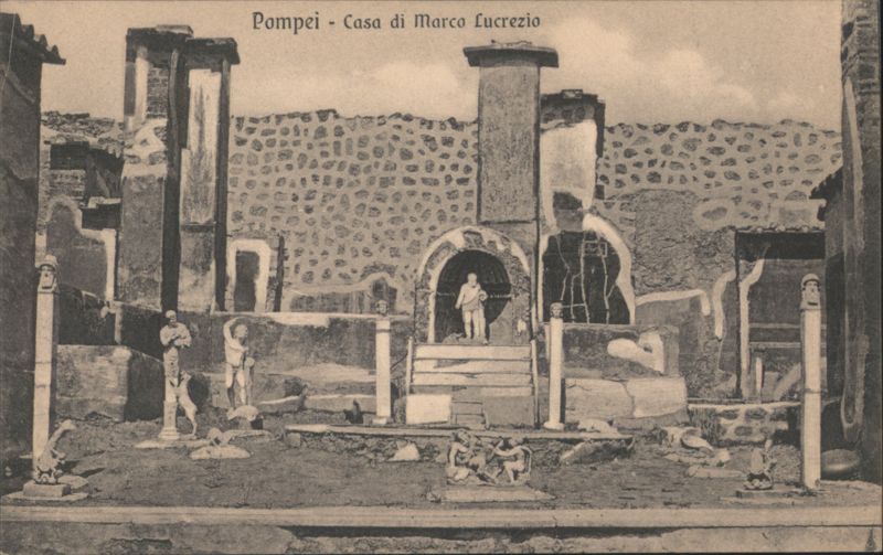 Pompei - Casa di Marco Lucrezio Italy