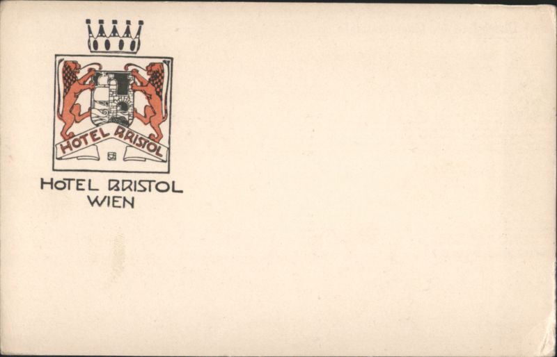Hotel Bristol Wien Crest Vienna Austria