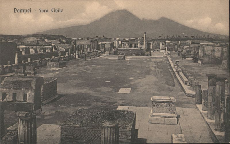 Pompei - Foro Civile Pompeii Italy