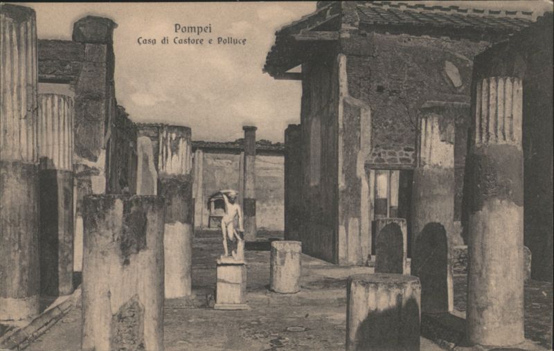 Pompei Casa di Castore e Polluce Ruins Italy