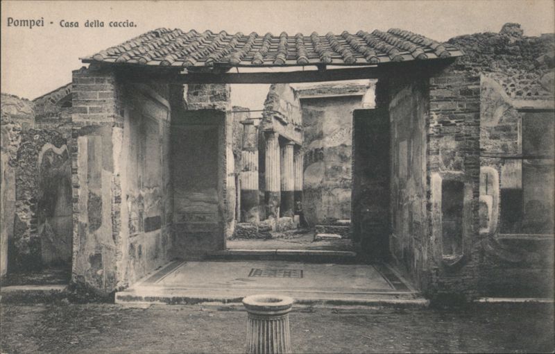 Pompei - Casa della caccia Pompeii Italy
