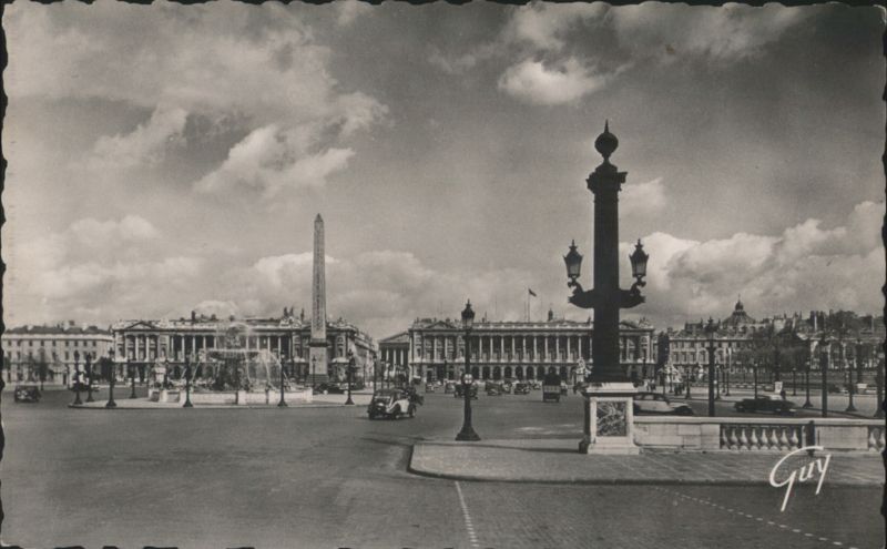 Place de la Concorde, Obelisk, Fountains Paris France