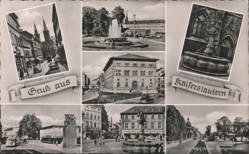 Gruss aus Kaiserslautern Multi-View Germany