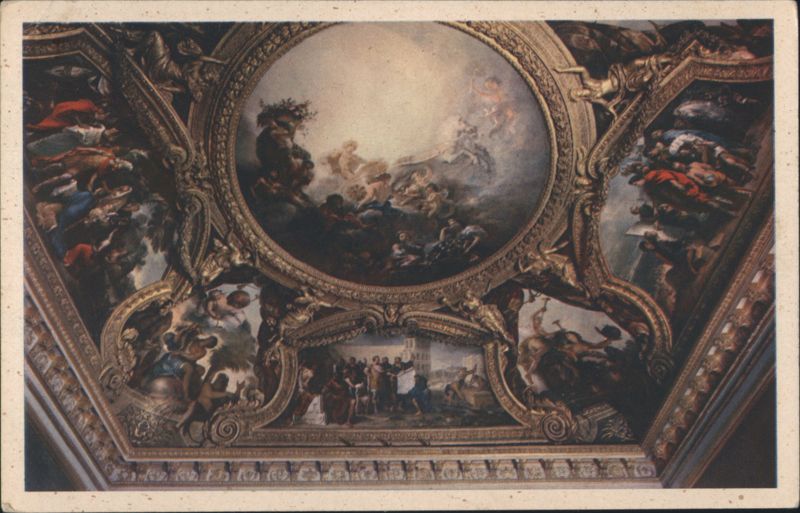 Château de Versailles, Plafond de la Salle du Trône France