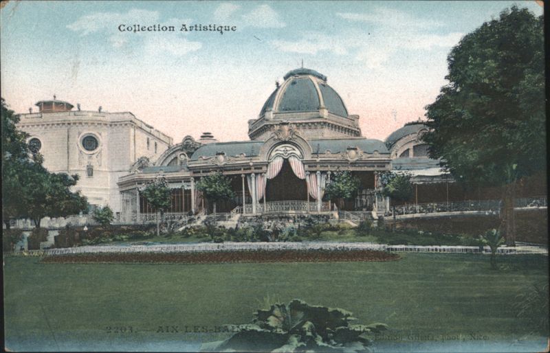 Aix-les-Bains Casino & Gardens, Collection Artistique France