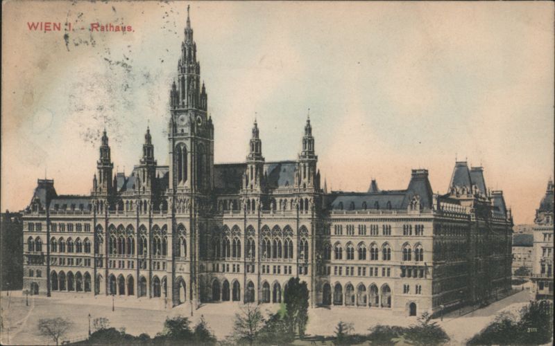 Wien Rathaus Vienna Austria