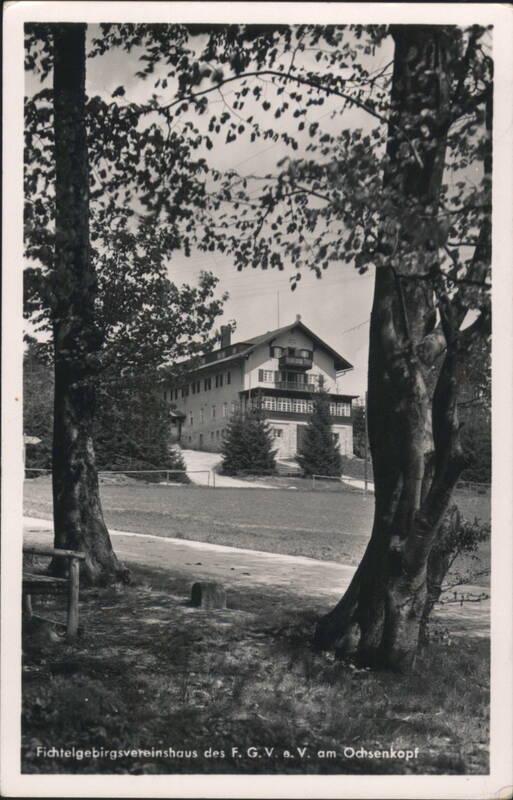 Fichtelgebirgsvereinshaus am Ochsenkopf Bavaria Germany