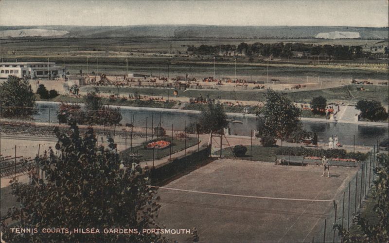 Tennis Courts, Hilsea Gardens, Portsmouth United Kingdom