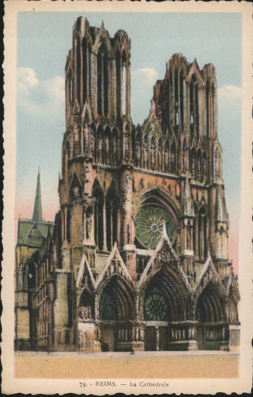 Reims Cathedral, La Cathédrale France
