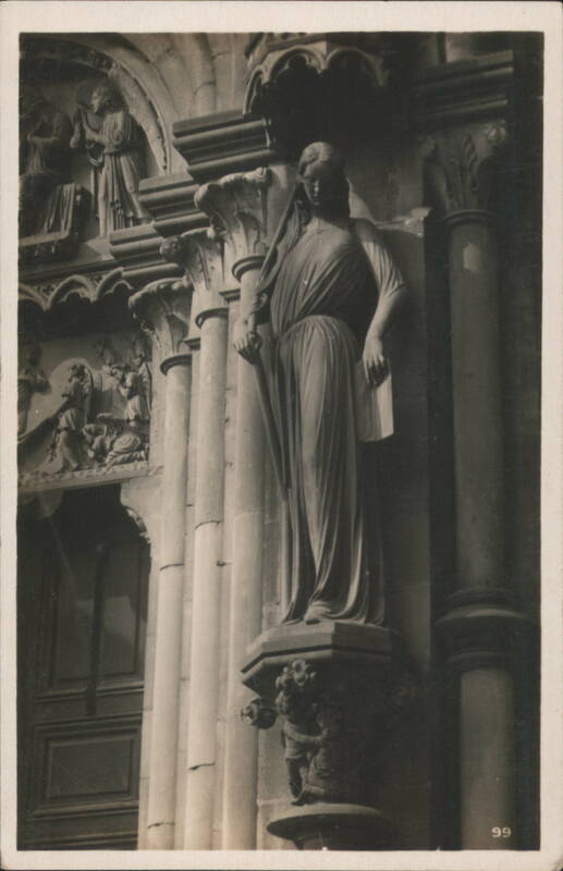 Strasbourg Cathedral, Statue of the Synagogue France