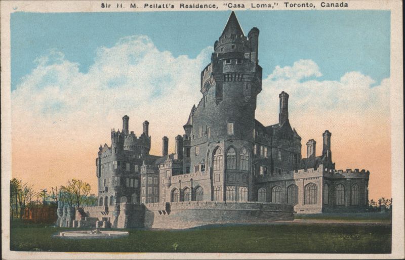 Sir H. M. Pellatt's Residence, Casa Loma Toronto Canada