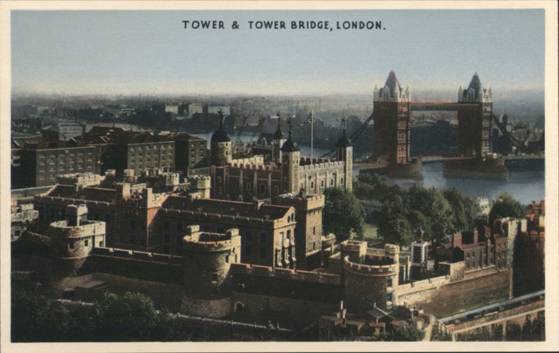 Tower & Tower Bridge, London United Kingdom