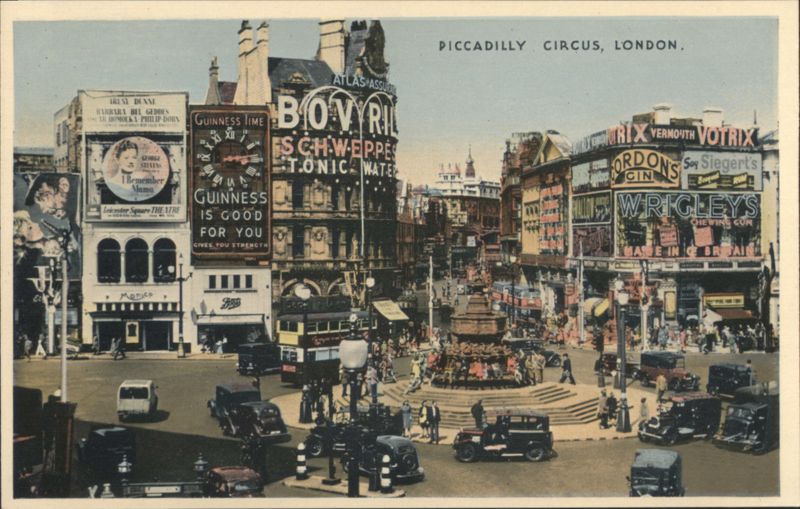 Piccadilly Circus, London United Kingdom