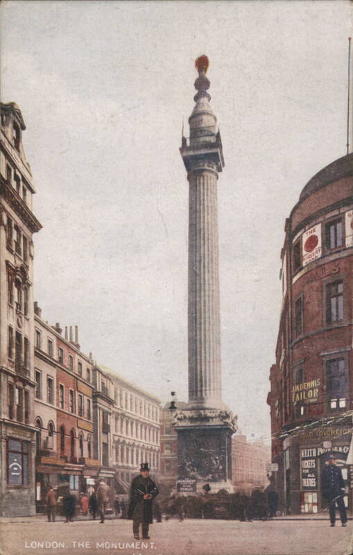 London The Monument United Kingdom