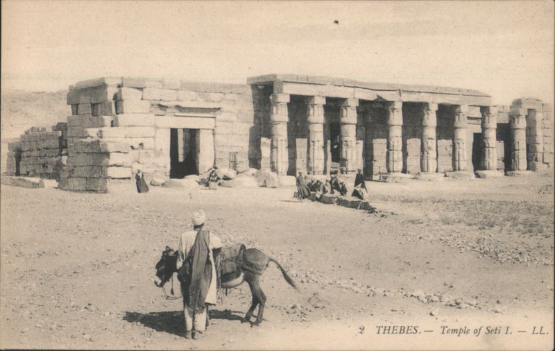 Temple of Seti I, Thebes Egypt Africa