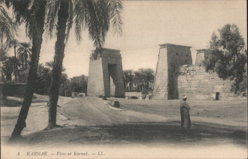 Karnak Temple Pylons, Egypt Africa