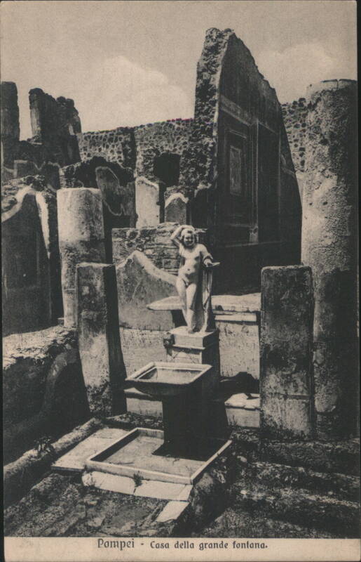 Pompei - Casa della grande fontana Italy