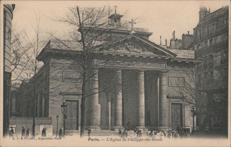 L'Eglise St-Philippe-du-Roule, Paris France