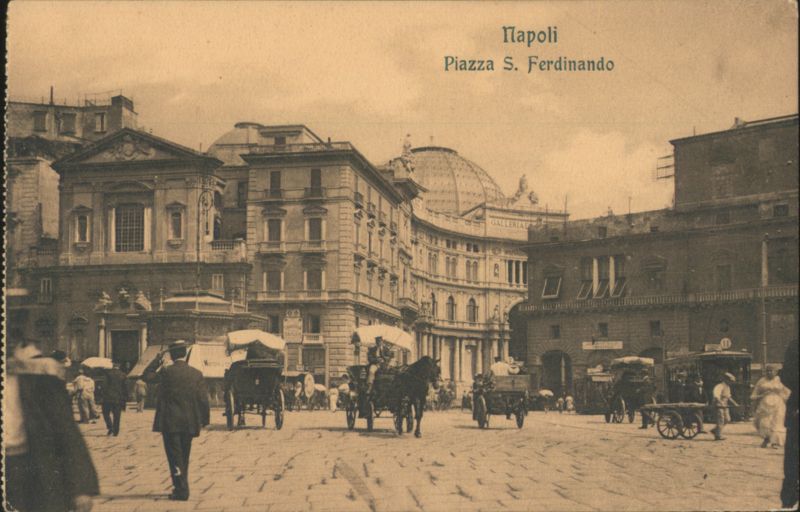 Napoli Piazza S. Ferdinando Italy
