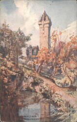 Wallace Monument, Scotland Postcard