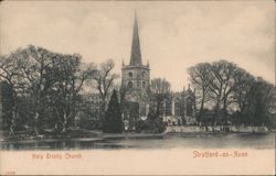 Holy Trinity Church, Stratford-on-Avon Postcard
