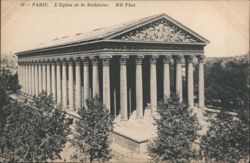 L'Eglise de la Madeleine, Paris Postcard