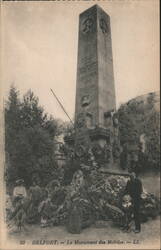 Belfort Monument des Mobiles 1870-1871 Postcard