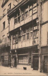 Vieille Maison, Rue St-Romain Postcard