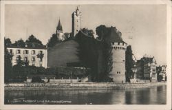 Luzern Nöllitor and Musegg Towers Postcard