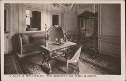 Palais de Fontainebleau, Josephine's Bathroom Postcard