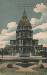 Hotel des Invalides - Le Dôme, Paris Postcard