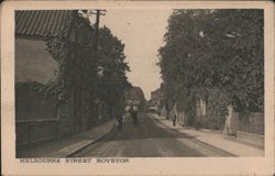 Melbourne Street Royston Postcard