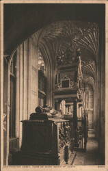 Westminster Abbey, Tomb of Mary Queen of Scots Postcard
