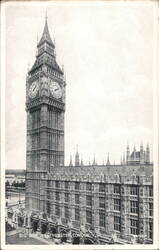Big Ben, Westminster, London Postcard