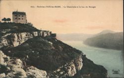 La Chambotte and Lac du Bourget, Aix-les-Bains Postcard