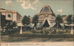 Aix-les-Bains Le Grand Cercle Entrance Postcard