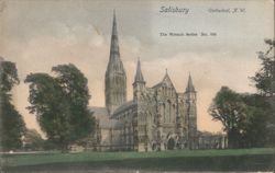 Salisbury Cathedral, Y.W. Postcard