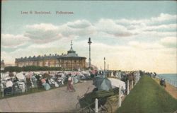 Leas & Bandstand, Folkestone Postcard