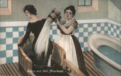 Gruss aus dem Moorbad (Mud Bath) Postcard