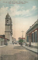 Calle del Estado, Tampico, México Postcard