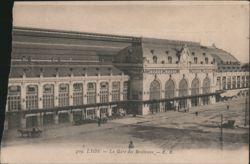 La Gare des Brotteaux, Lyon Postcard